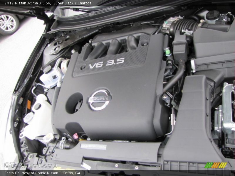 Super Black / Charcoal 2012 Nissan Altima 3.5 SR