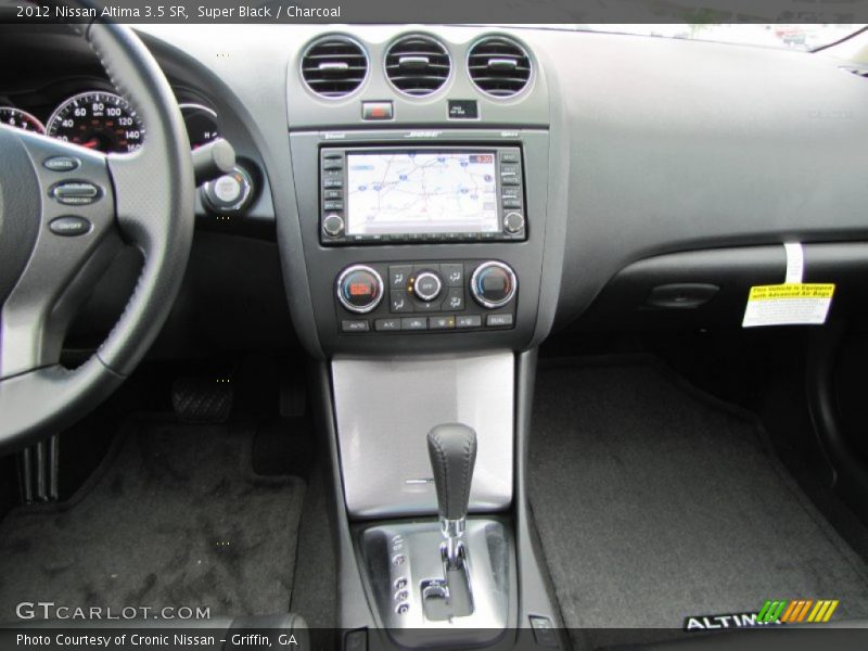 Super Black / Charcoal 2012 Nissan Altima 3.5 SR