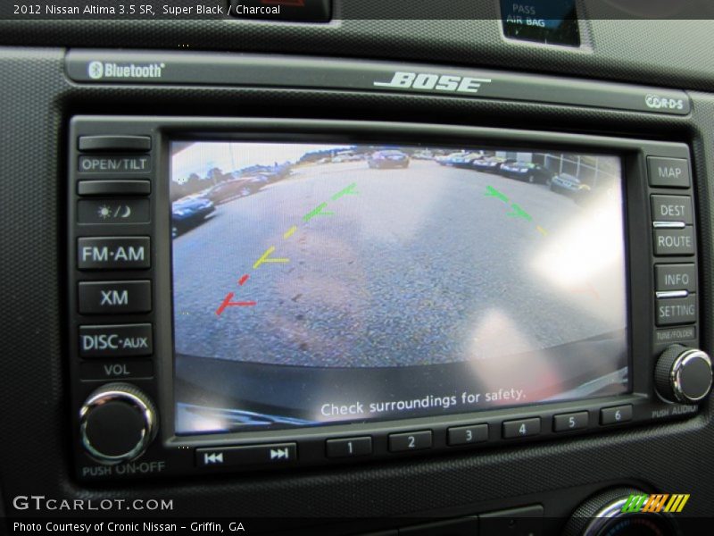 Super Black / Charcoal 2012 Nissan Altima 3.5 SR