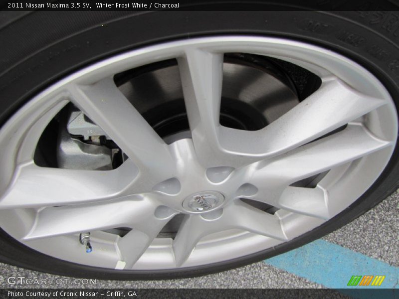 Winter Frost White / Charcoal 2011 Nissan Maxima 3.5 SV