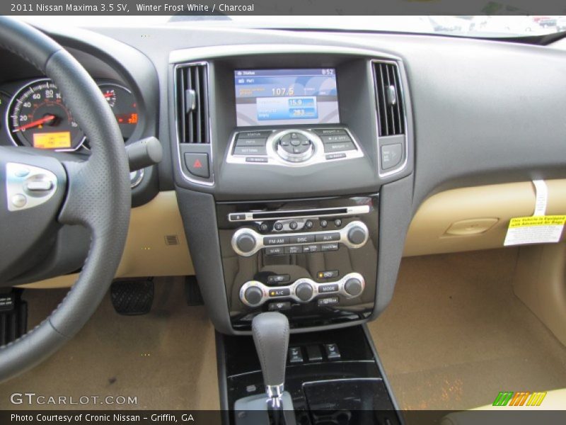 Winter Frost White / Charcoal 2011 Nissan Maxima 3.5 SV