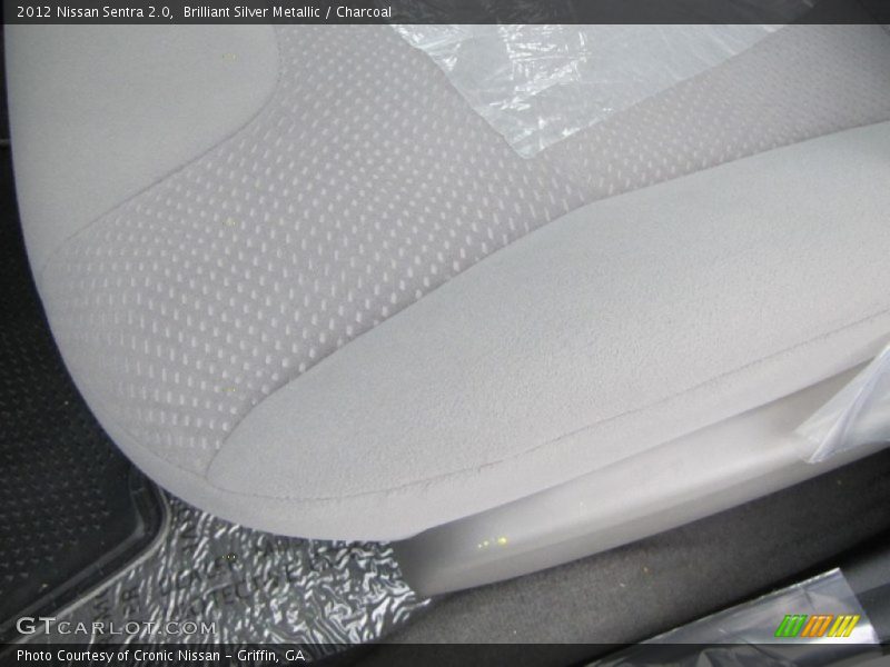 Brilliant Silver Metallic / Charcoal 2012 Nissan Sentra 2.0