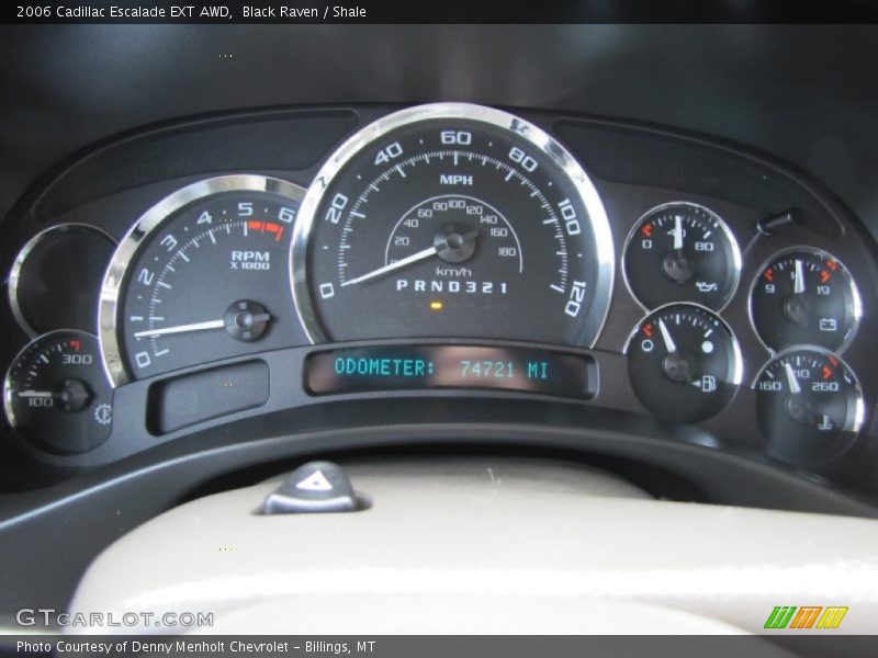  2006 Escalade EXT AWD EXT AWD Gauges