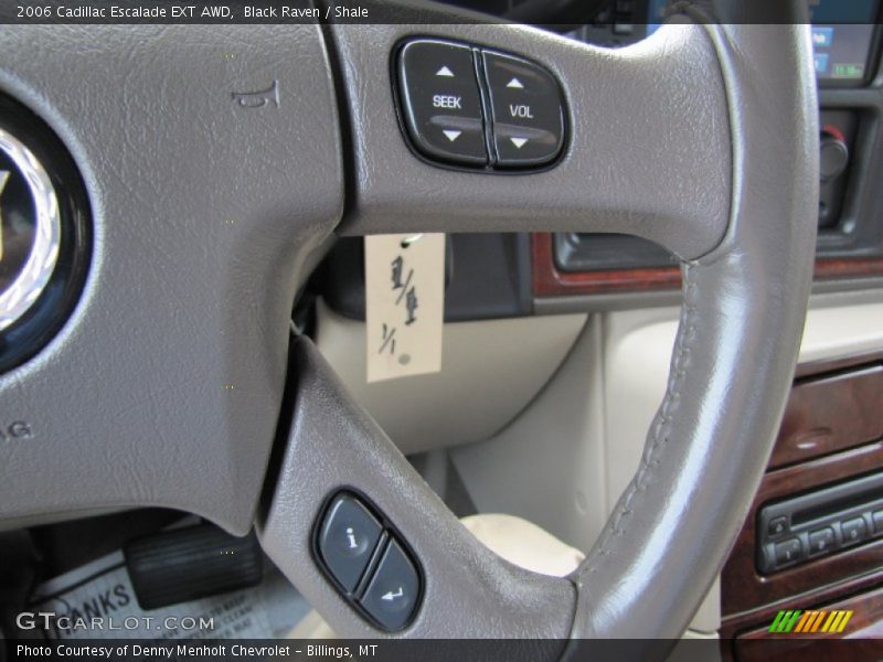 Controls of 2006 Escalade EXT AWD