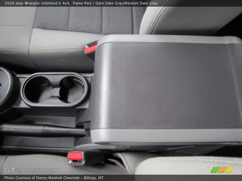Flame Red / Dark Slate Gray/Medium Slate Gray 2009 Jeep Wrangler Unlimited X 4x4