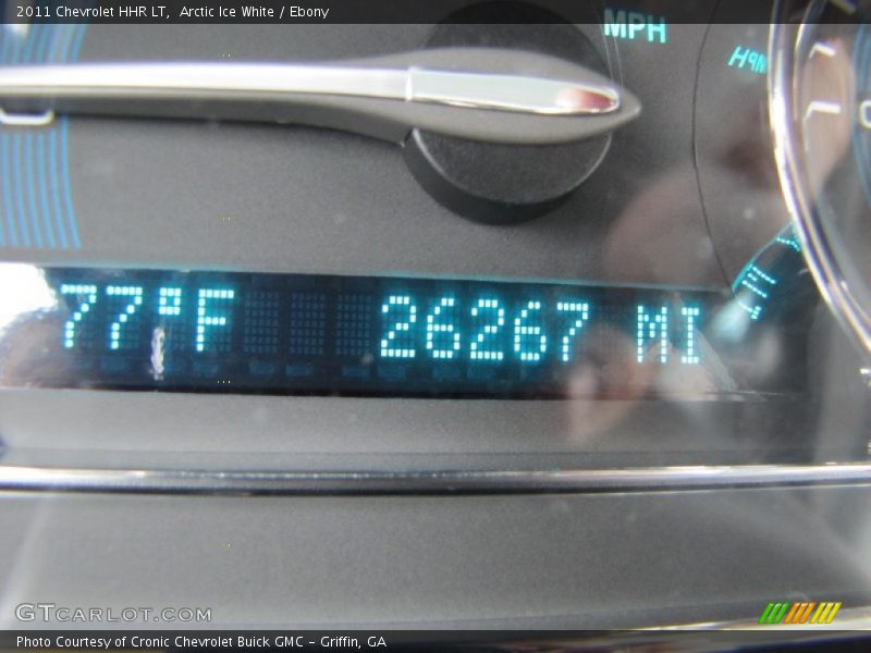 Arctic Ice White / Ebony 2011 Chevrolet HHR LT