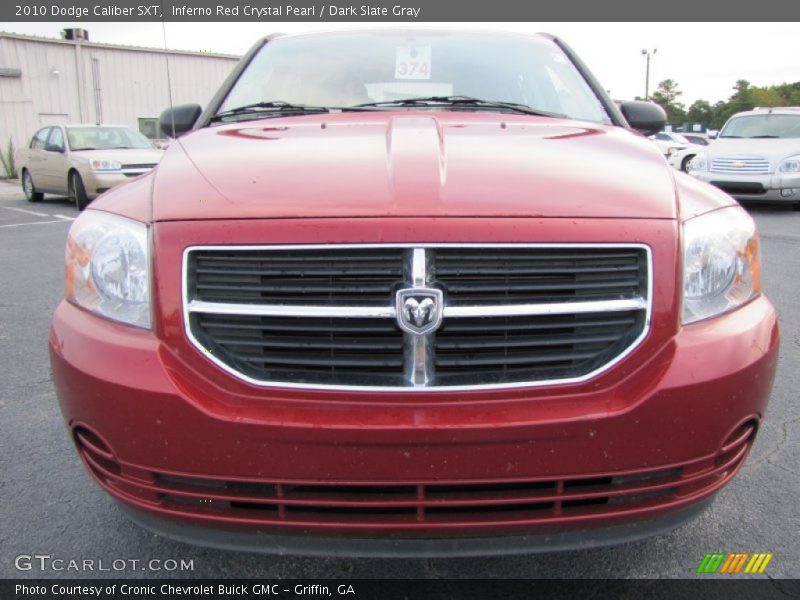 Inferno Red Crystal Pearl / Dark Slate Gray 2010 Dodge Caliber SXT