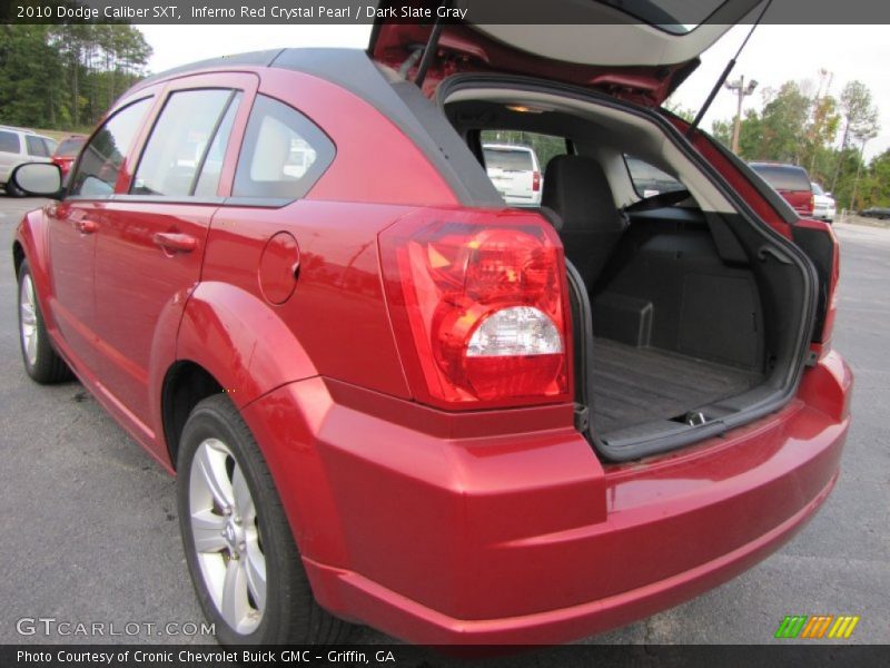 Inferno Red Crystal Pearl / Dark Slate Gray 2010 Dodge Caliber SXT