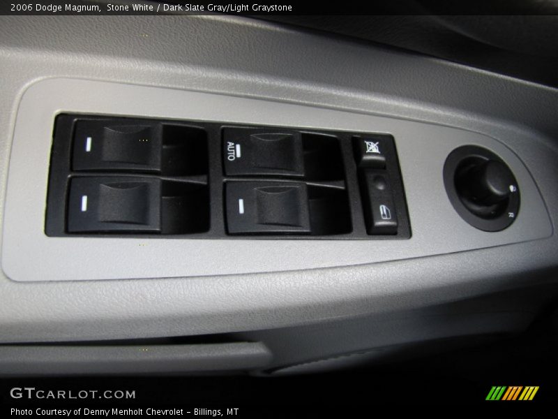 Stone White / Dark Slate Gray/Light Graystone 2006 Dodge Magnum
