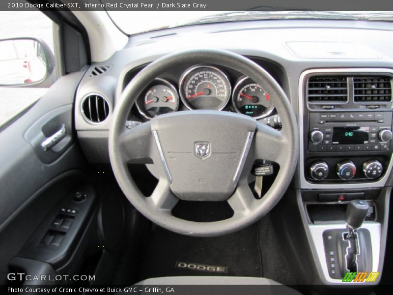 Inferno Red Crystal Pearl / Dark Slate Gray 2010 Dodge Caliber SXT