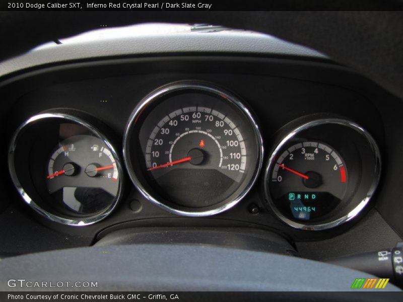 Inferno Red Crystal Pearl / Dark Slate Gray 2010 Dodge Caliber SXT