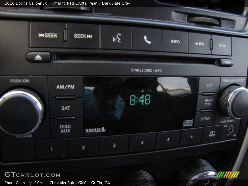 Inferno Red Crystal Pearl / Dark Slate Gray 2010 Dodge Caliber SXT