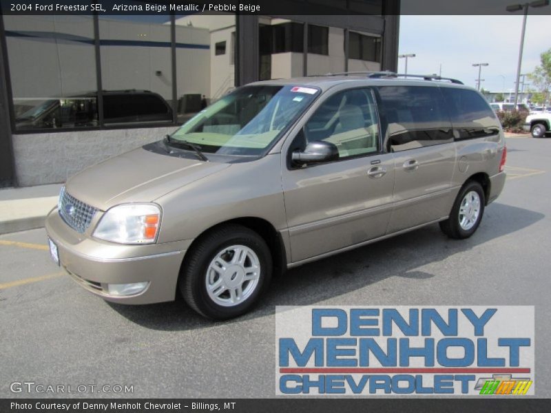 Arizona Beige Metallic / Pebble Beige 2004 Ford Freestar SEL