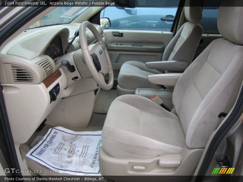 Arizona Beige Metallic / Pebble Beige 2004 Ford Freestar SEL