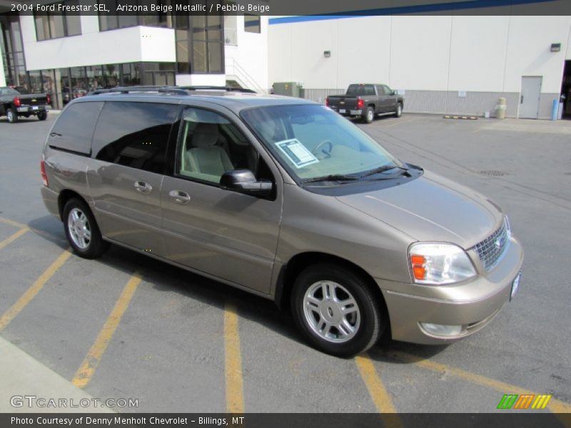 Arizona Beige Metallic / Pebble Beige 2004 Ford Freestar SEL