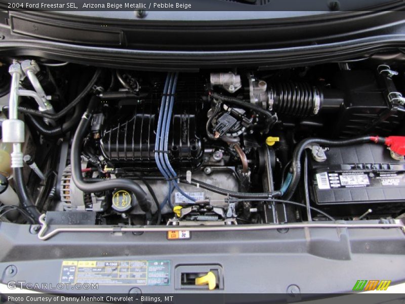 Arizona Beige Metallic / Pebble Beige 2004 Ford Freestar SEL