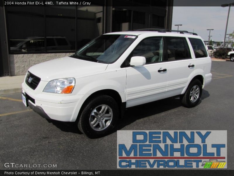 Taffeta White / Gray 2004 Honda Pilot EX-L 4WD