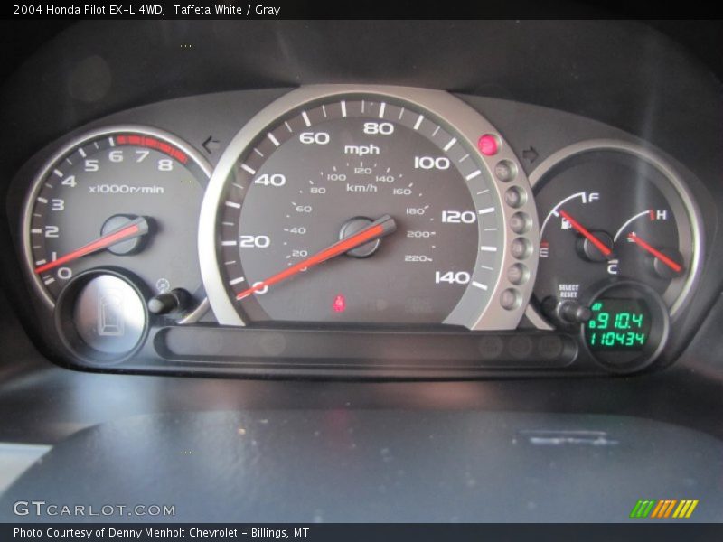  2004 Pilot EX-L 4WD EX-L 4WD Gauges