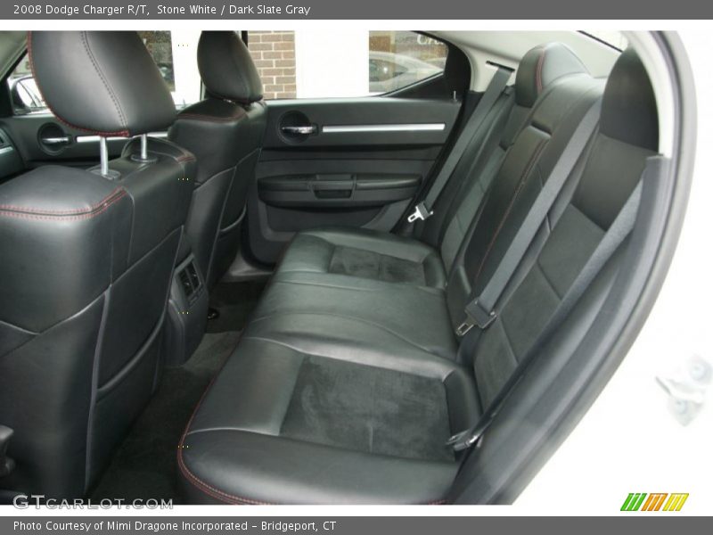 Stone White / Dark Slate Gray 2008 Dodge Charger R/T