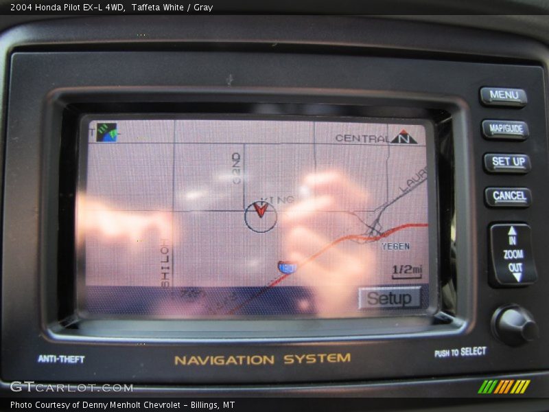 Navigation of 2004 Pilot EX-L 4WD