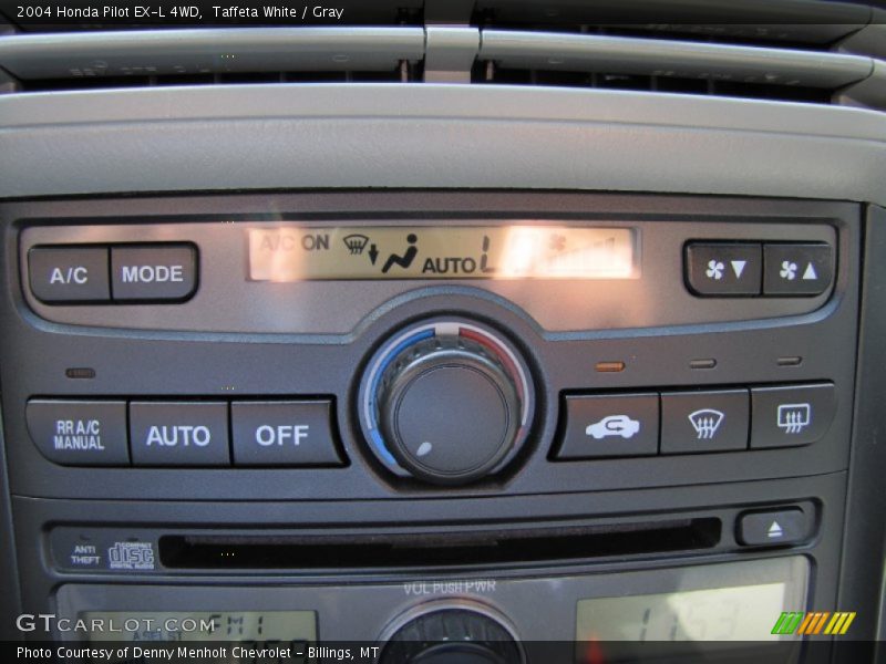 Controls of 2004 Pilot EX-L 4WD