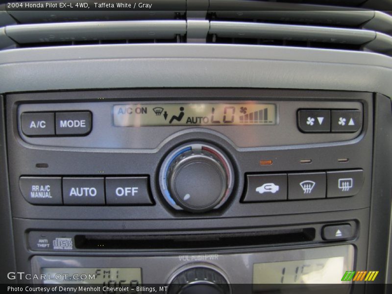 Controls of 2004 Pilot EX-L 4WD