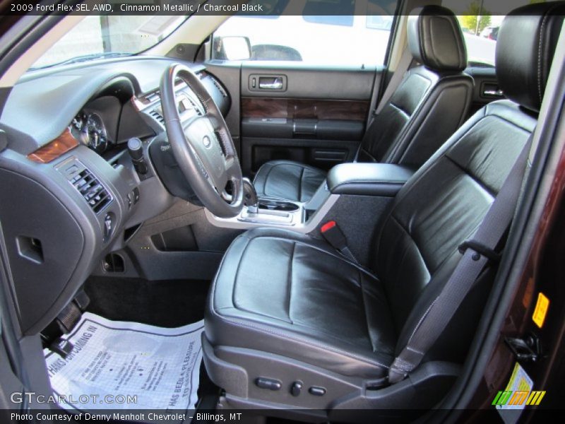 Cinnamon Metallic / Charcoal Black 2009 Ford Flex SEL AWD