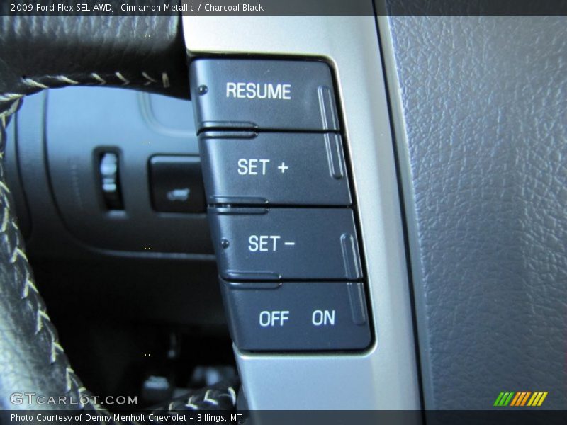 Cinnamon Metallic / Charcoal Black 2009 Ford Flex SEL AWD