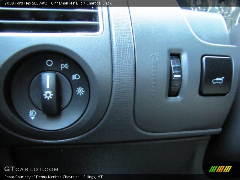 Cinnamon Metallic / Charcoal Black 2009 Ford Flex SEL AWD
