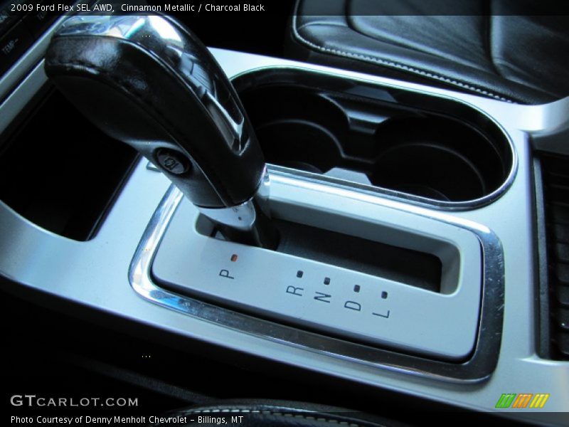 Cinnamon Metallic / Charcoal Black 2009 Ford Flex SEL AWD