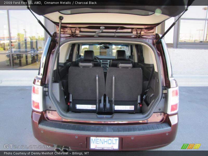 Cinnamon Metallic / Charcoal Black 2009 Ford Flex SEL AWD