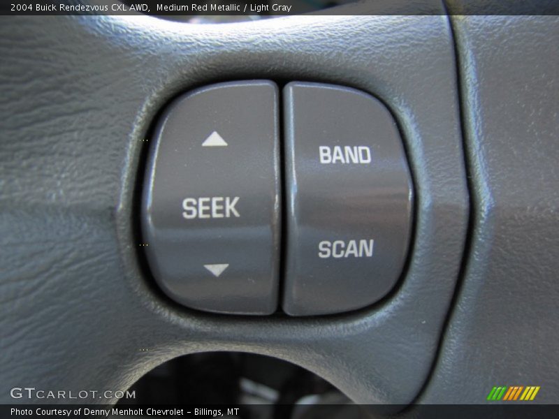 Medium Red Metallic / Light Gray 2004 Buick Rendezvous CXL AWD