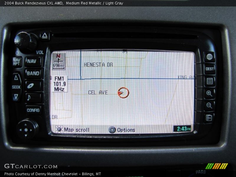Medium Red Metallic / Light Gray 2004 Buick Rendezvous CXL AWD