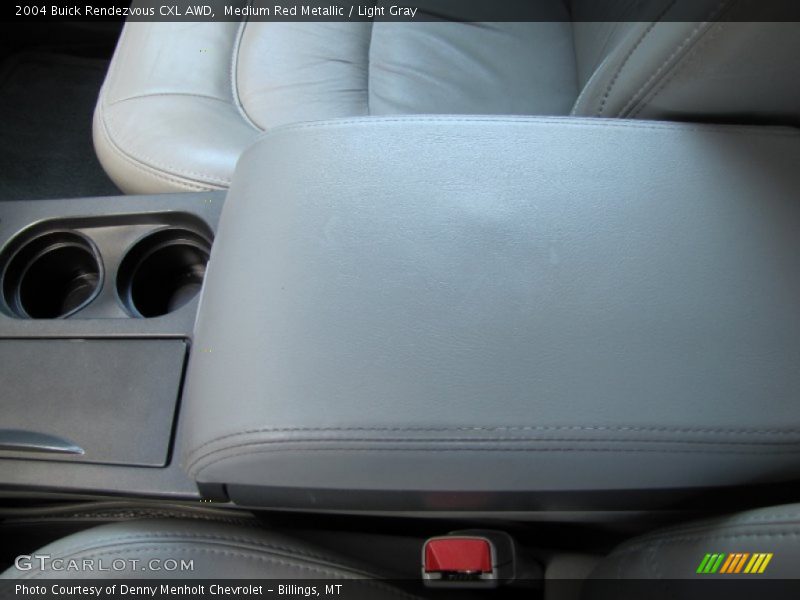 Medium Red Metallic / Light Gray 2004 Buick Rendezvous CXL AWD