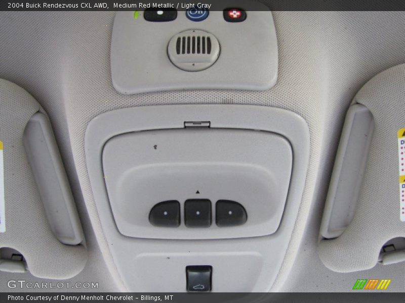 Medium Red Metallic / Light Gray 2004 Buick Rendezvous CXL AWD