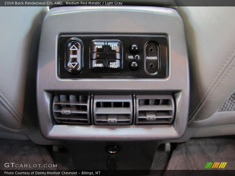 Medium Red Metallic / Light Gray 2004 Buick Rendezvous CXL AWD