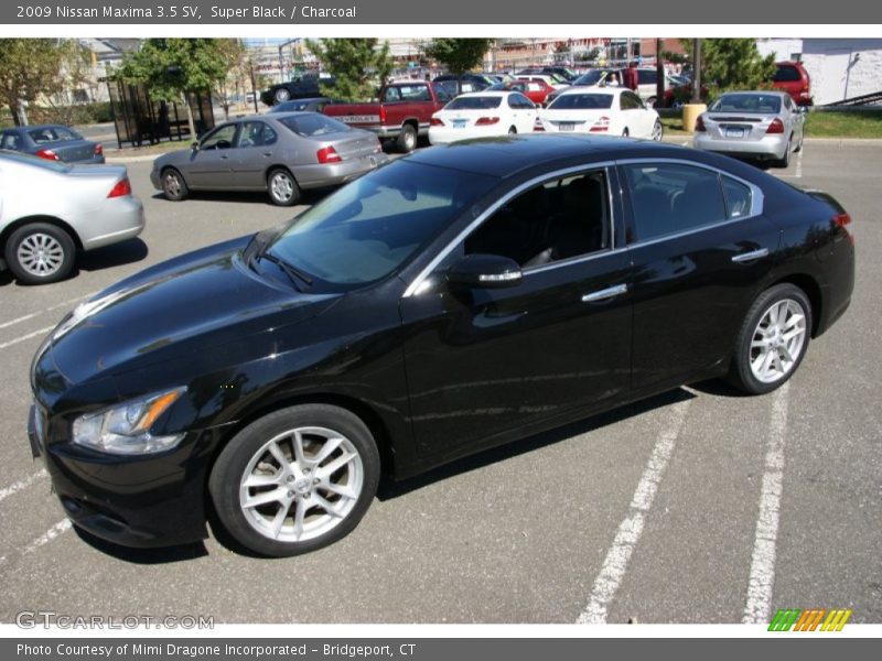 Super Black / Charcoal 2009 Nissan Maxima 3.5 SV