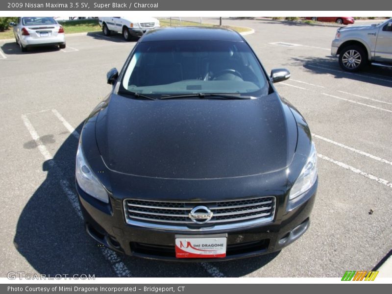 Super Black / Charcoal 2009 Nissan Maxima 3.5 SV