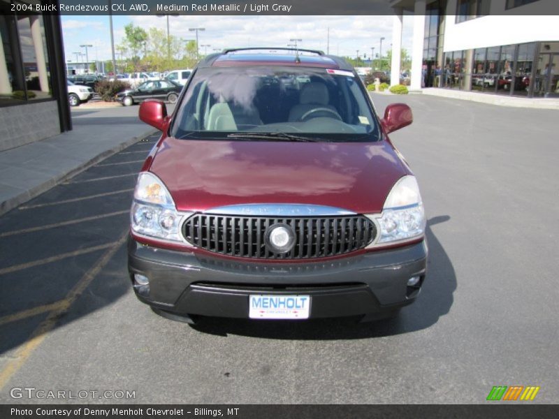 Medium Red Metallic / Light Gray 2004 Buick Rendezvous CXL AWD