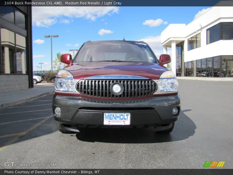 Medium Red Metallic / Light Gray 2004 Buick Rendezvous CXL AWD