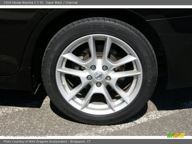 Super Black / Charcoal 2009 Nissan Maxima 3.5 SV