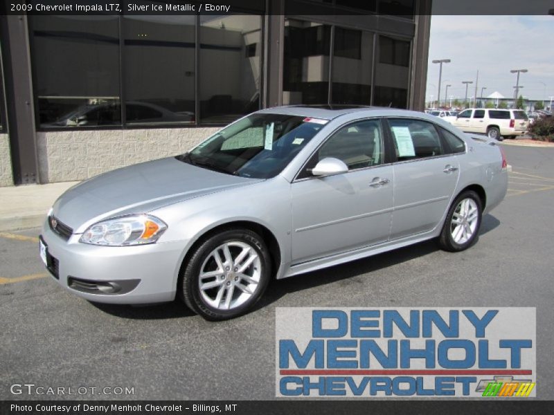 Silver Ice Metallic / Ebony 2009 Chevrolet Impala LTZ