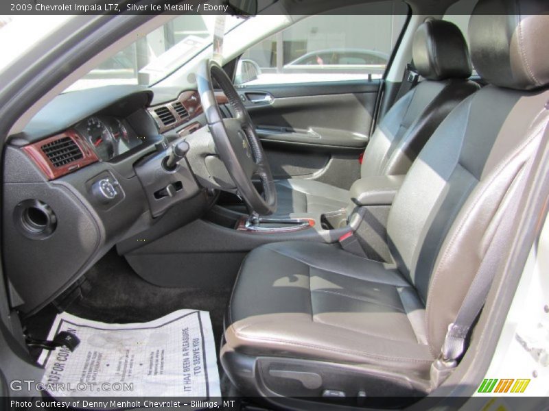 Silver Ice Metallic / Ebony 2009 Chevrolet Impala LTZ