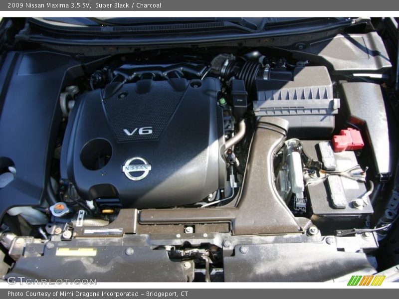 Super Black / Charcoal 2009 Nissan Maxima 3.5 SV