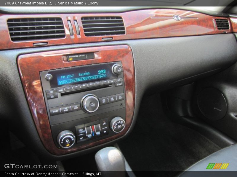 Silver Ice Metallic / Ebony 2009 Chevrolet Impala LTZ