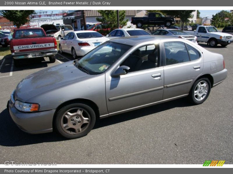 Brushed Pewter Metallic / Dusk Gray 2000 Nissan Altima GLE