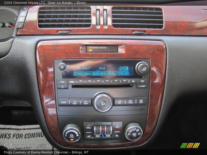 Silver Ice Metallic / Ebony 2009 Chevrolet Impala LTZ