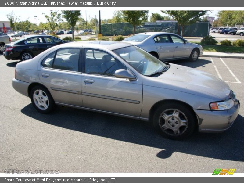 Brushed Pewter Metallic / Dusk Gray 2000 Nissan Altima GLE