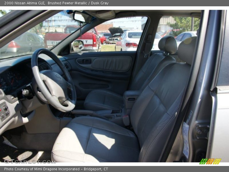 Brushed Pewter Metallic / Dusk Gray 2000 Nissan Altima GLE