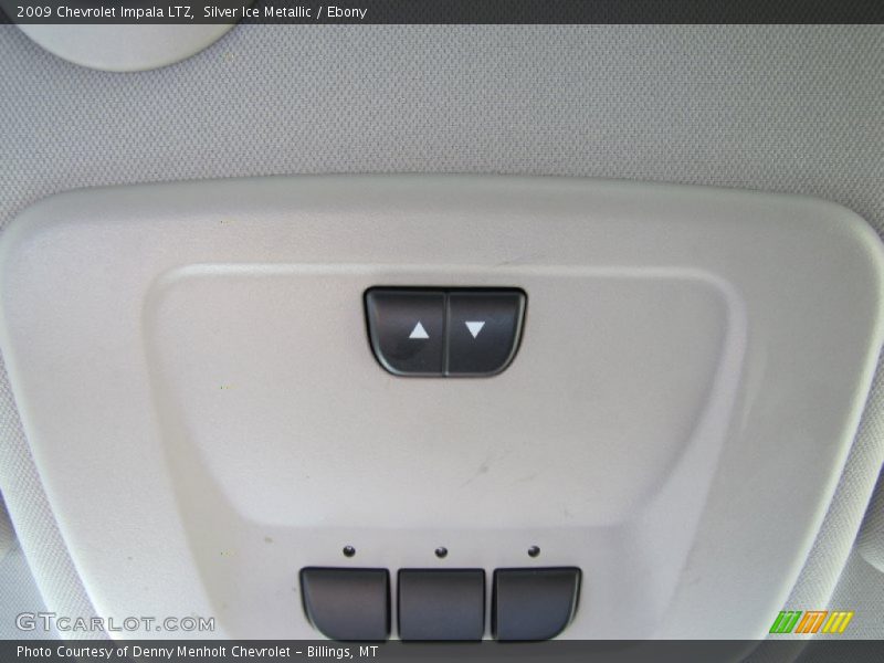 Silver Ice Metallic / Ebony 2009 Chevrolet Impala LTZ